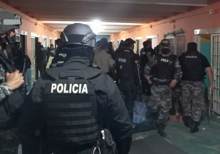 slide Ecuador: motín carcelario deja un muerto y cuatro heridos