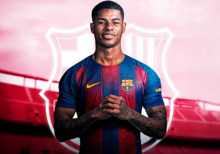 Marcus Rashford es nuevo jugador del FC Barcelona